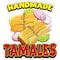 Signmission Handmade Tamales Decal Concession Stand Food Truck Sticker, 8" x 4.5", D-DC-8 Handmade Tamales19 D-DC-8 Handmade Tamales19 - alternate 1